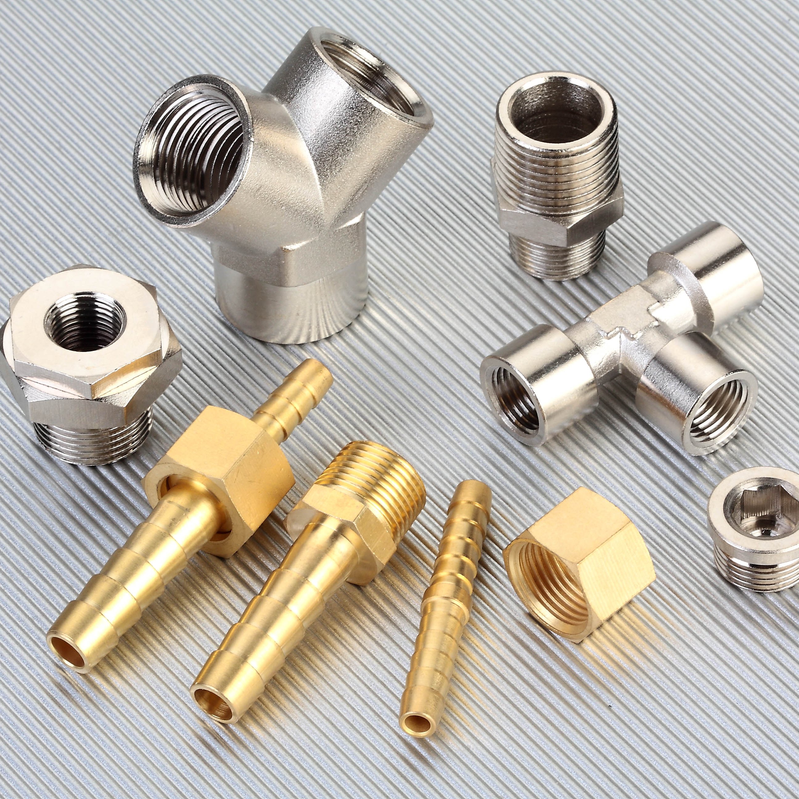 American Standard Male Female Brass Quick Coupler Pneumatic Quick Release Coupling for Water Hydraulic Hose Connection Fast